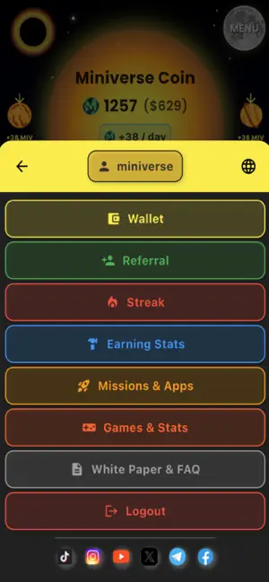 Miniverse App screenshot 2