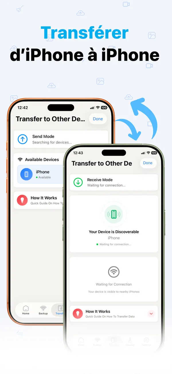 Screenshot #2 pour Air Share - Transfert Wi-Fi