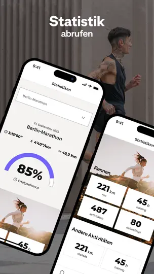 Screenshot von Kiprun Pacer Laufpläne auf dem iPhone 8