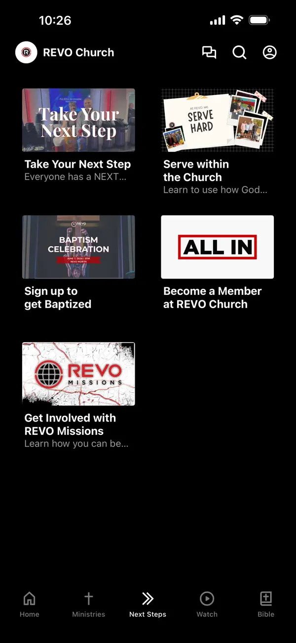 Screenshot #3 pour REVO Church
