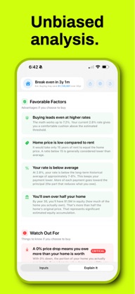 Roby: Rent vs. Buy Calculator screenshot 2