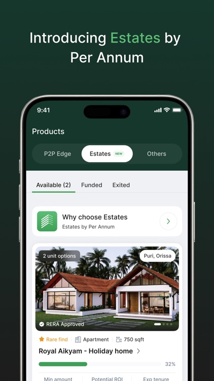 Per Annum: Earn Higher Returns