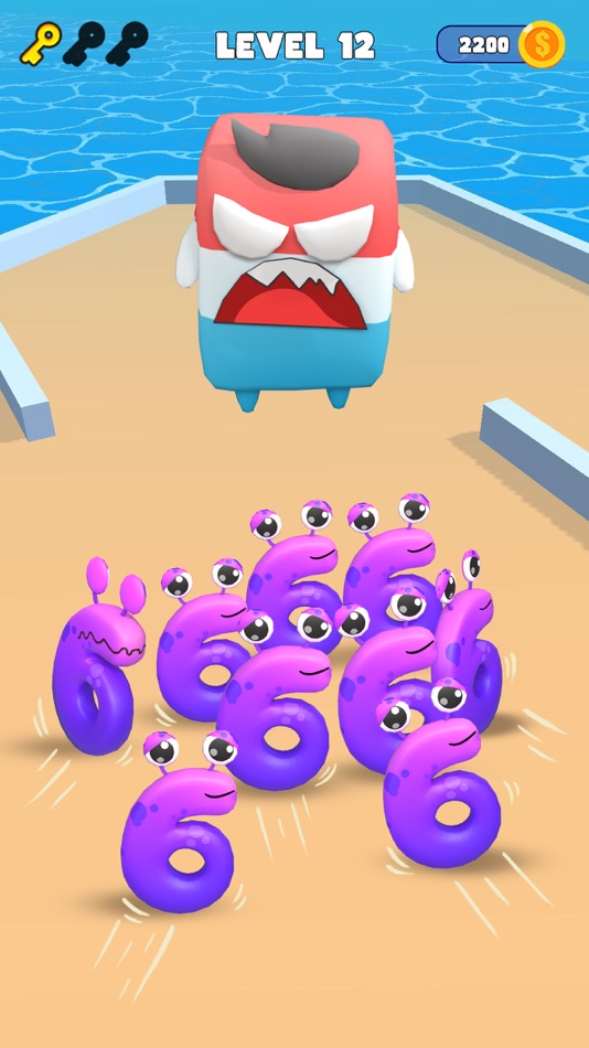 #4. Number Run: Merge 3D Math (iOS) 由: Negaxy., JSC