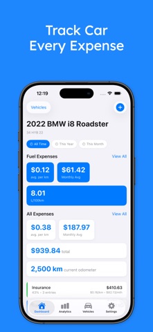 Auto Metric -  Expense Tracker Screenshot 8 of 8