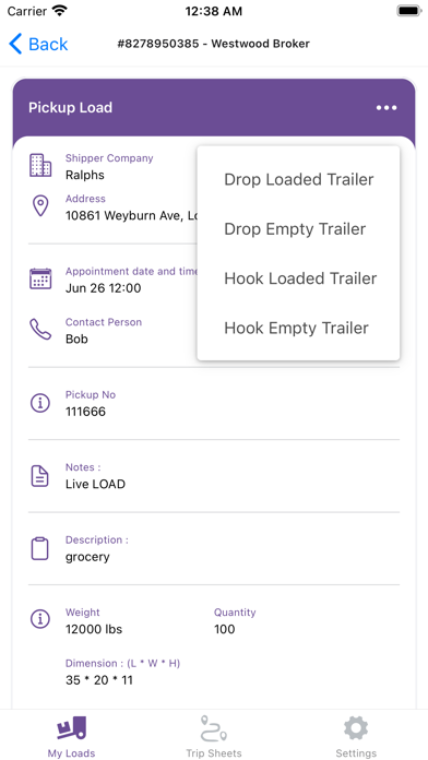 Truckpedia Driver Screenshot