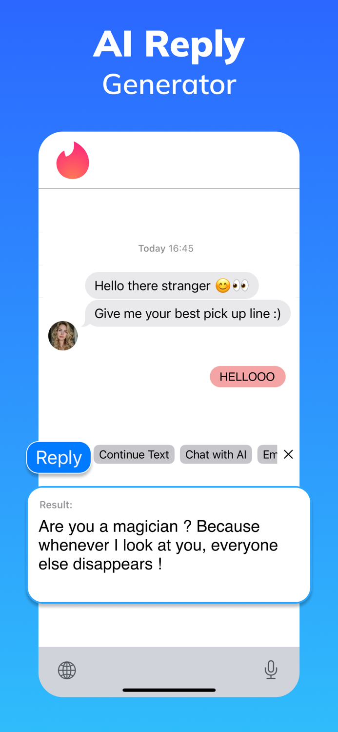 AI Keyboard Extension TypeBot