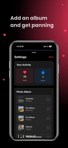 Tender: Couple Photos & Game screenshot