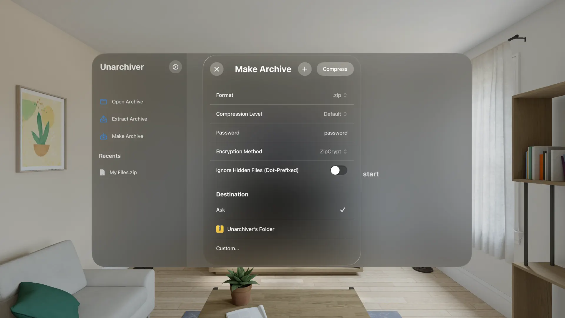 Unarchiver - ZIP, RAR screenshot 6