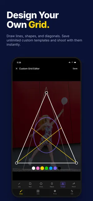Griddr. - A Grid Camera App screenshot 4