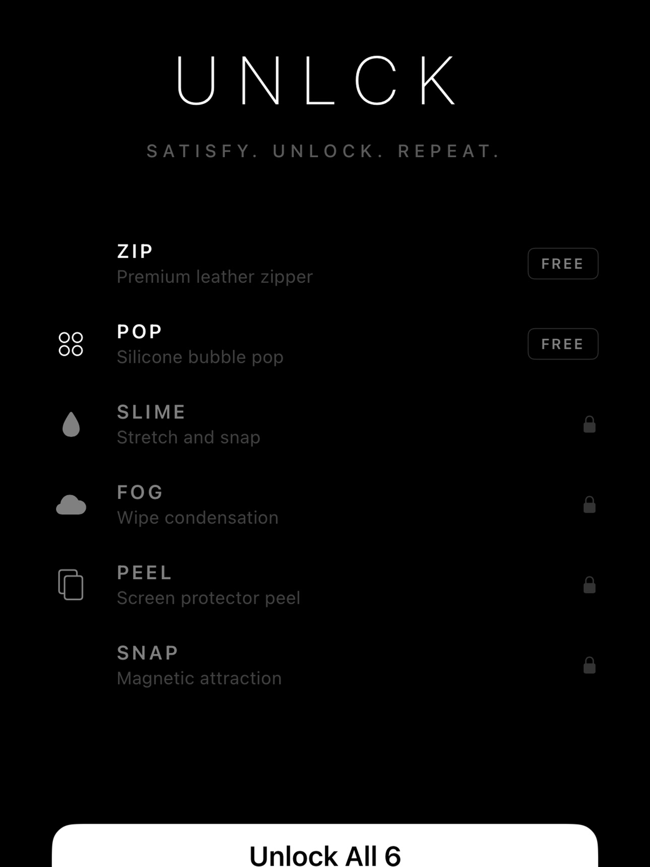 Screenshot 7 of UNLCKS: SATISFYING
