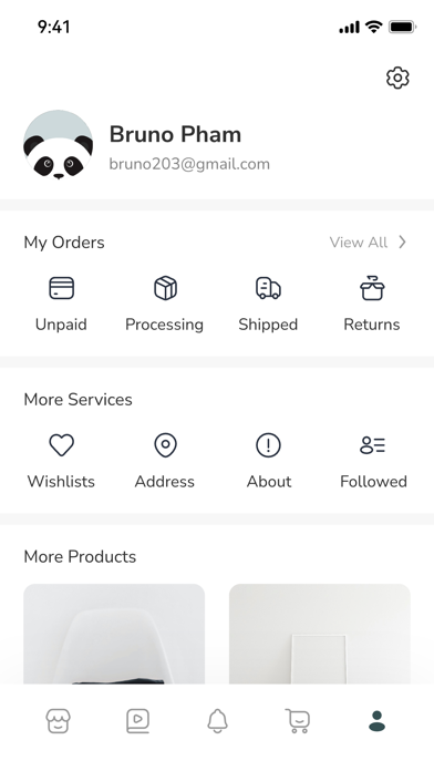 Panda Furniture Screenshot