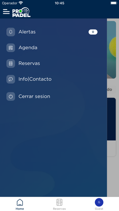 Pro Padel UY Screenshot