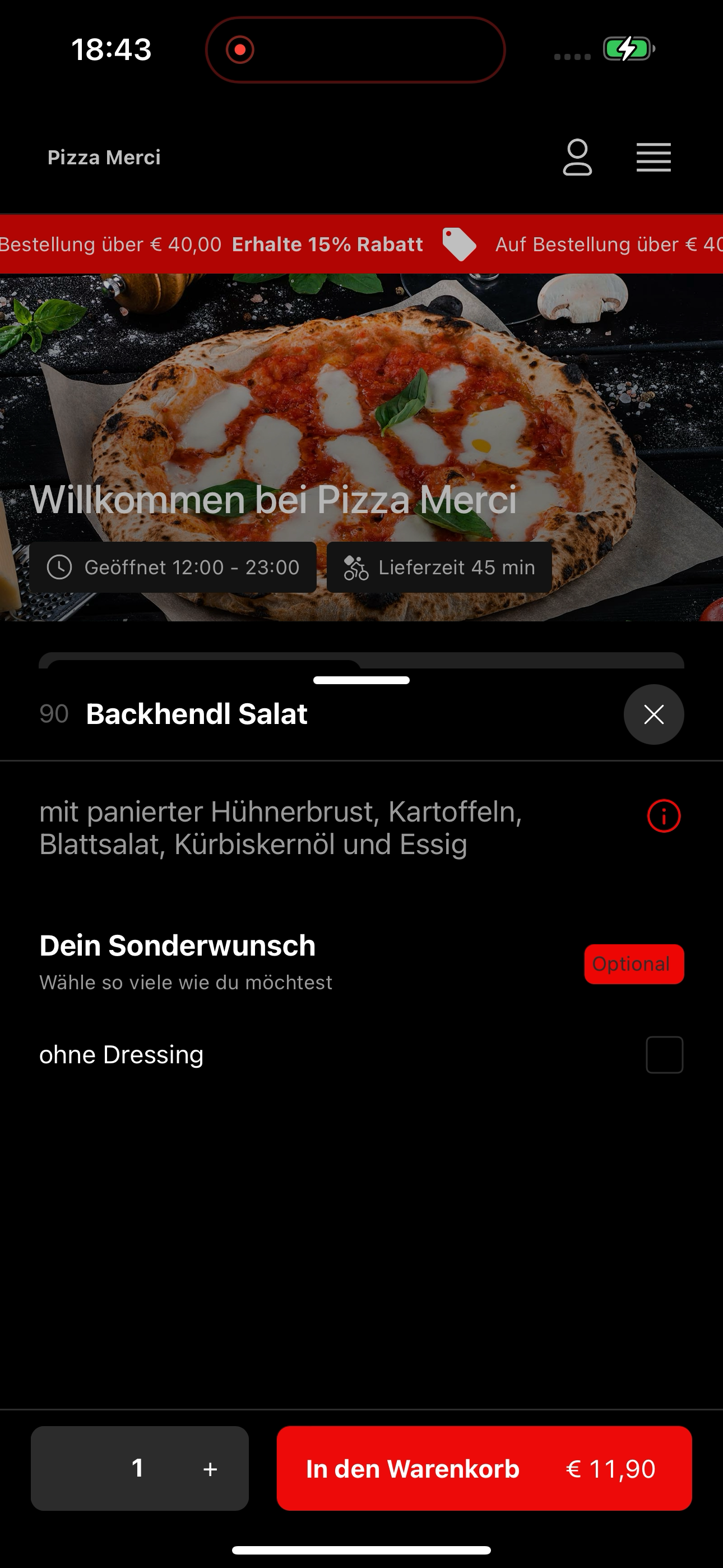 Pizza Merci screenshot 8