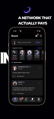 Inthecircle: Creator Network screenshot