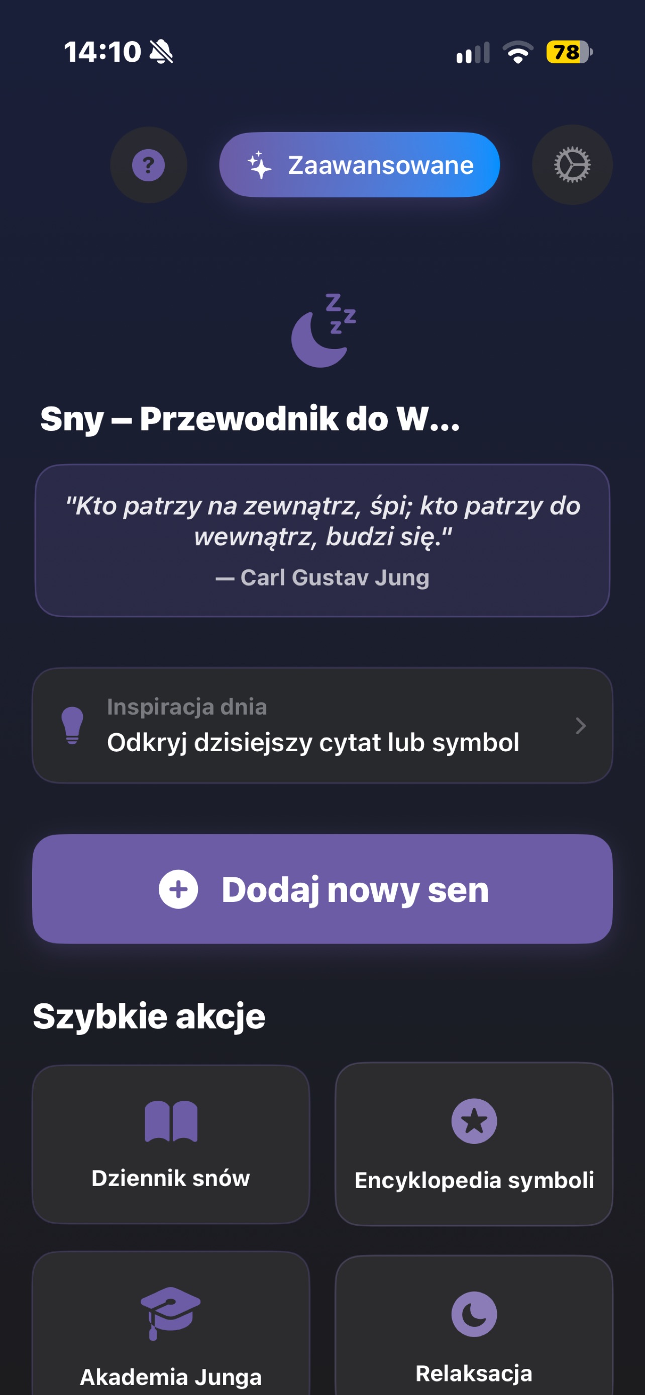 Screenshot 1 of Sny – Przewodnik do Wnętrza