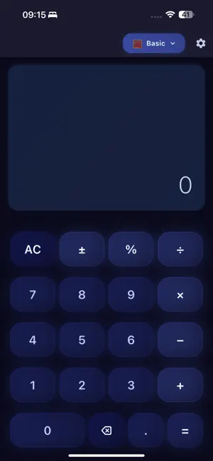 Chroma Calc Pro: Calculator screenshot 2