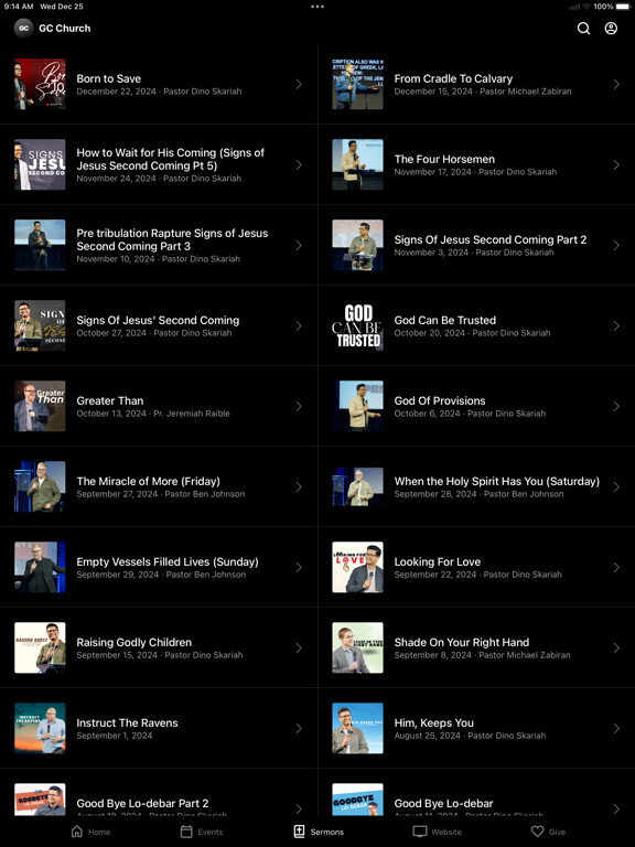 Screenshot #6 pour Gospel Centre Church