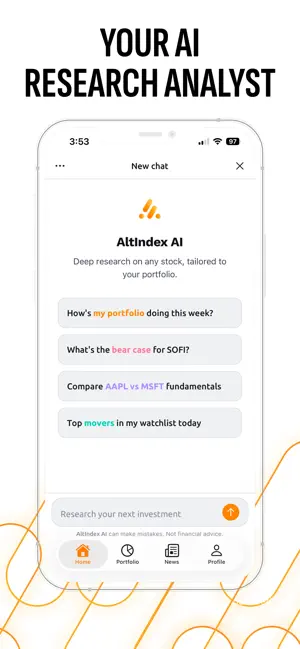 AltIndex: AI Portfolio Tracker screenshot 4