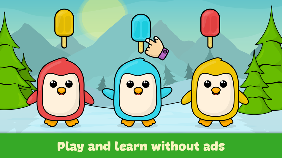 #6. Toddler Game for 2-4 Year Olds (iOS) By: Bimi Boo Kids Learning Games for Toddlers FZ LLC