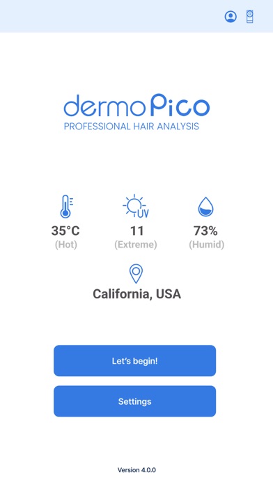 Screenshot #1 pour DermoPico Hair