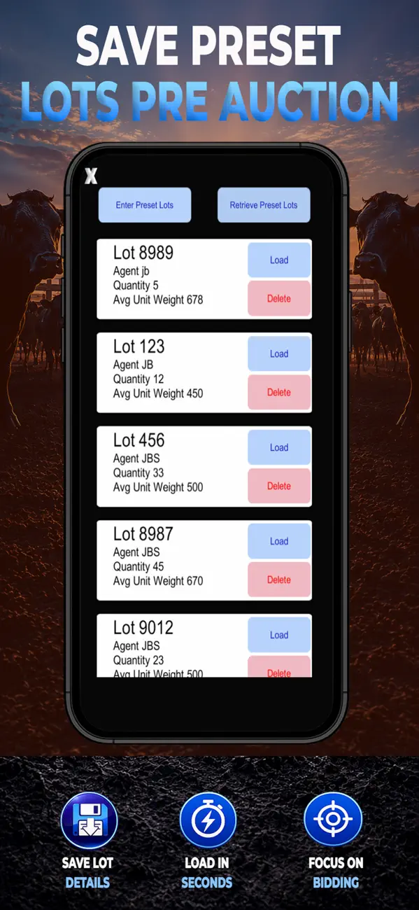 Screenshot #2 pour Livestock Auction Calculator