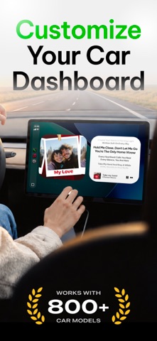 CARFACE Car Widgets & Lyrics app screenshot