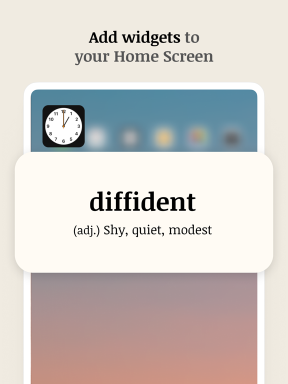 Screenshot #2 for Vocabulary - Learn words daily