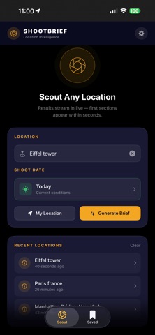ShootBrief screenshot