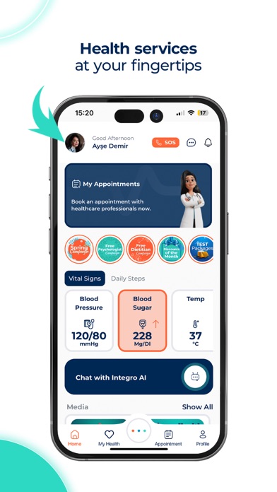 Integro Health Screenshot