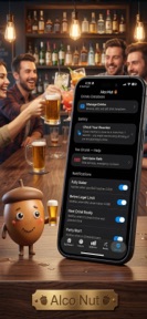 Alco Nut BAC & Alcohol Tracker screenshot