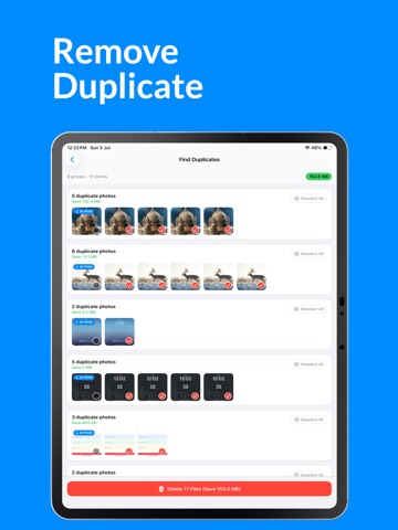 Storage Cleaner: Free Space iPad screenshot