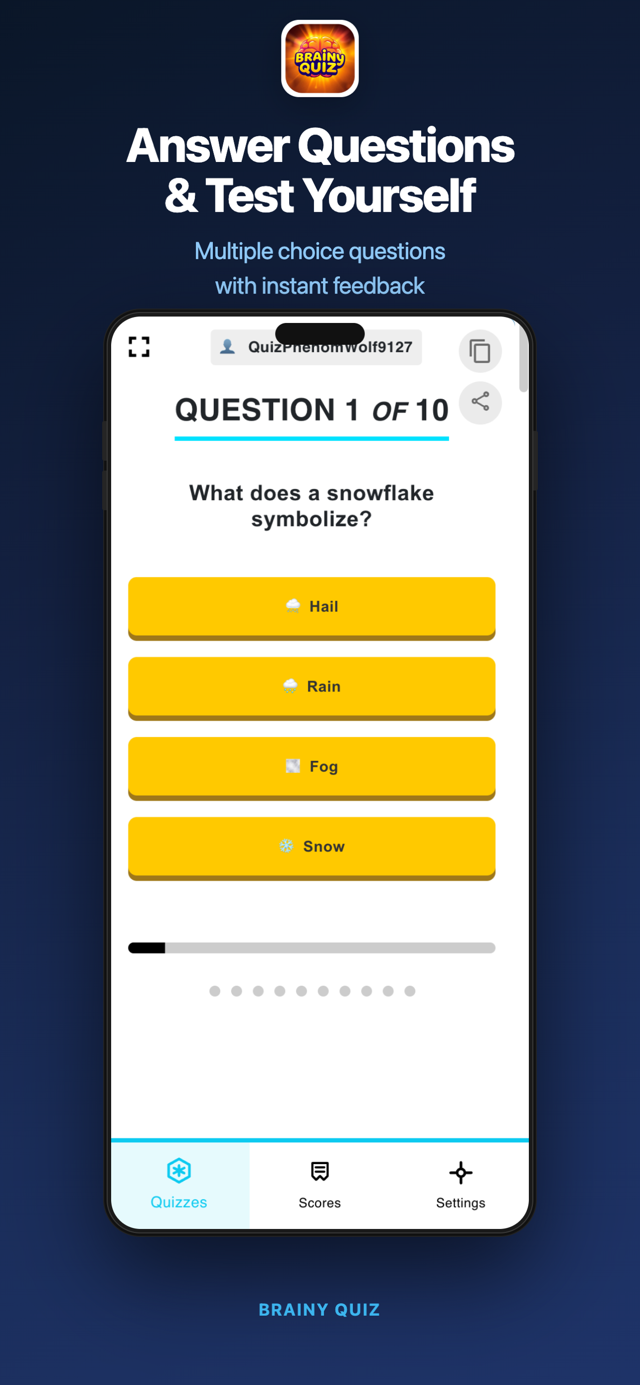 Brainy Quiz screenshot 3
