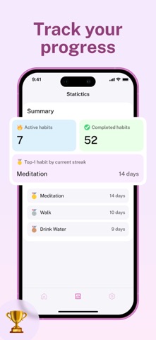 Habit Tracking & Goals Screenshot 5 of 5