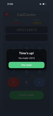 CallCenter Game iPhone screenshot