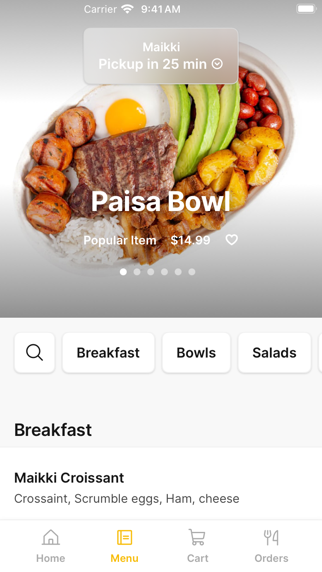 Maikki iPhone screenshot 2 - Food & Drink app