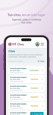 VRepro - Patient App Screenshot 3 of 7