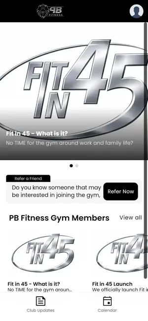 PB Fitness Gym screenshot 1