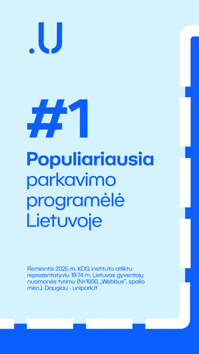 Screenshot #1 pour UNIPARK - parking app