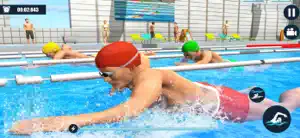 Swimming Pool Race Tournament screenshot #3 for iPhone