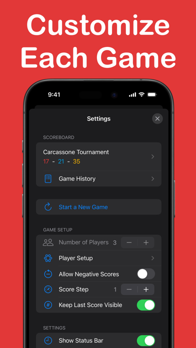 Screenshot 4 of Score Anything – Scorekeeper App