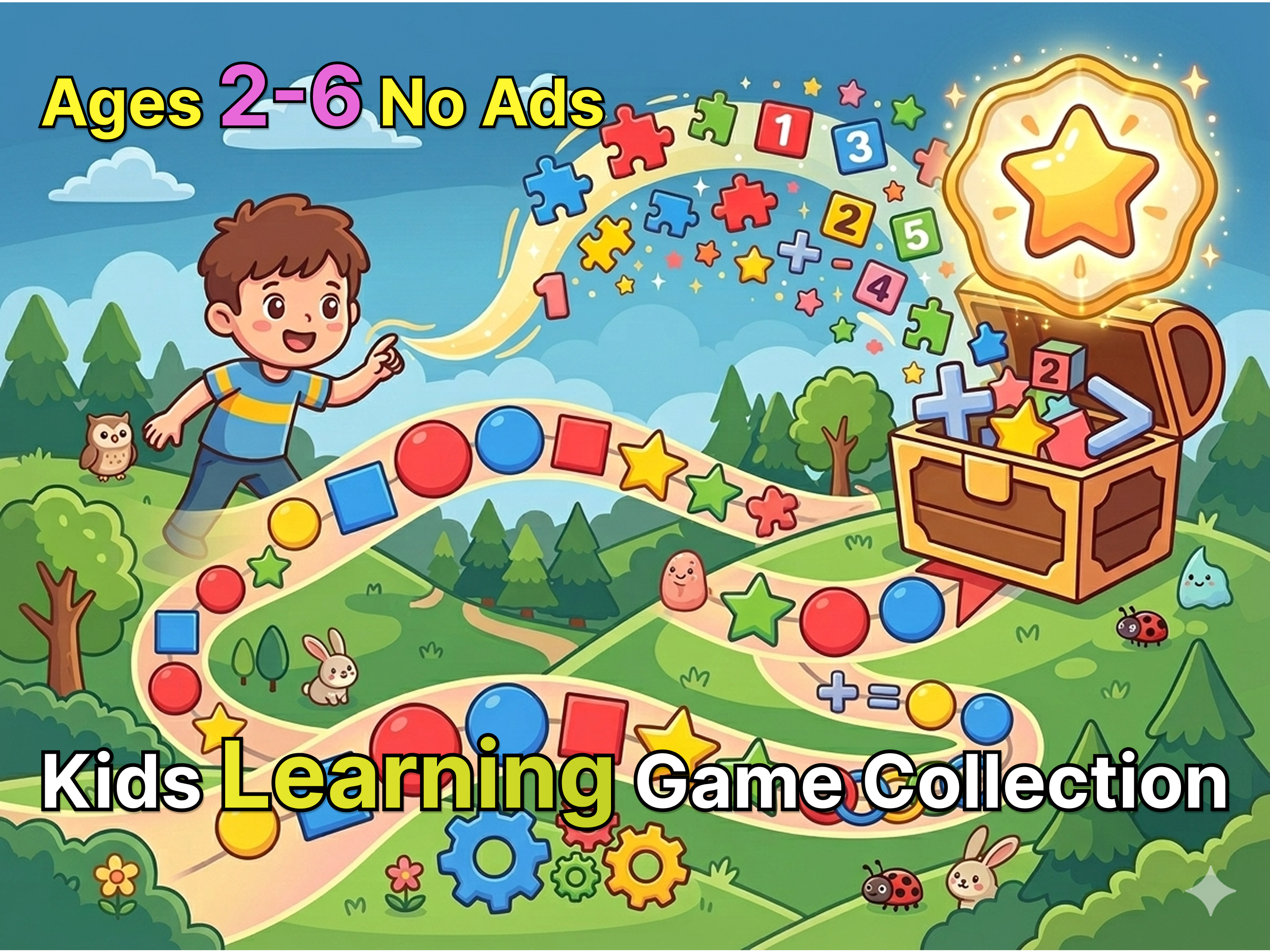 Toddler Games - Kids Learning