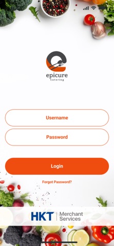 Epicure Catering by HKT iPhone screenshot