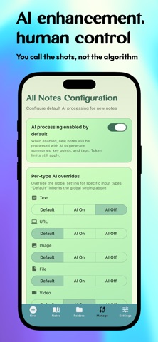 Note Hoard: AI Bookmarks Screenshot 3 of 6