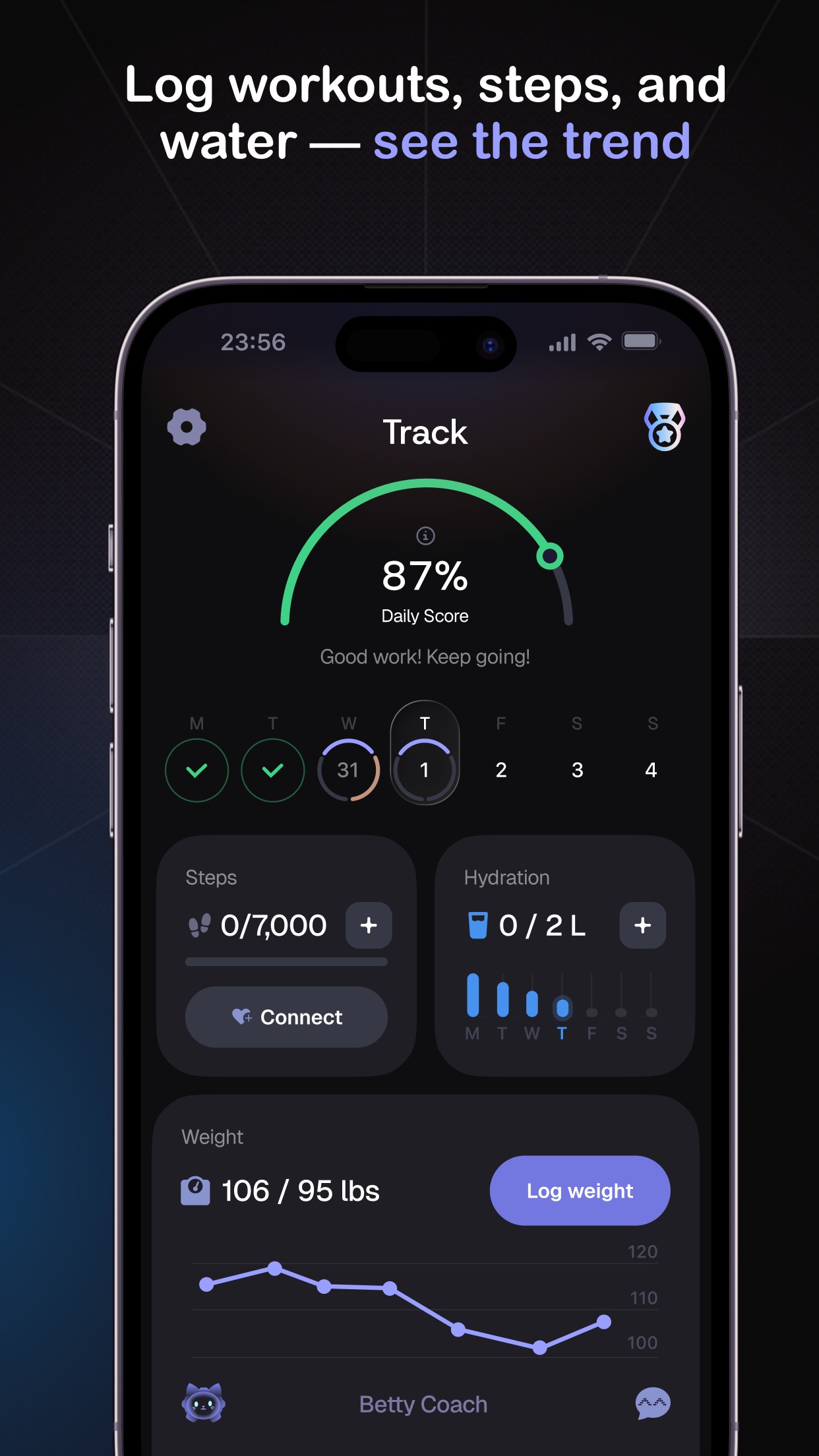 Screenshot 5 of Betty by BetterGym