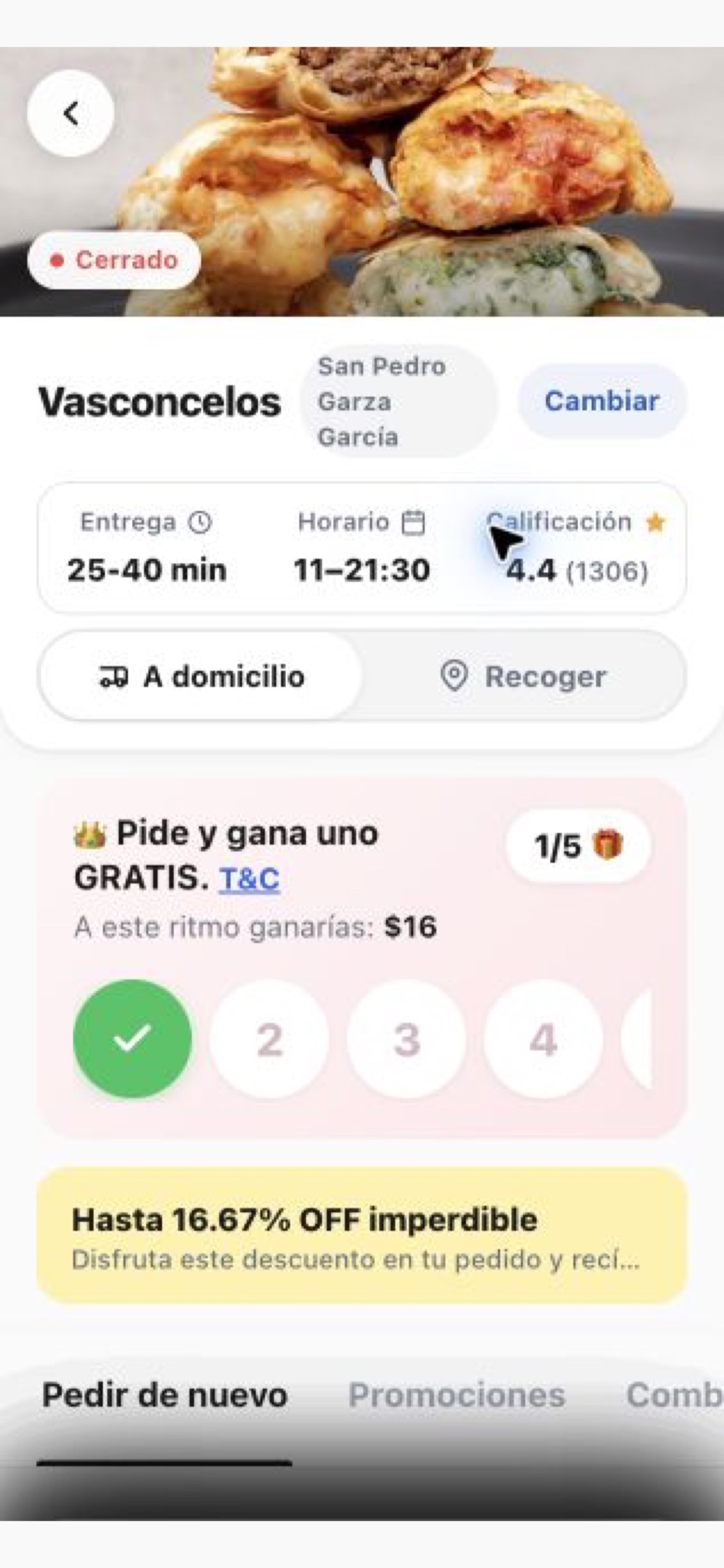 Screenshot 1 of Todo Empanadas Oficial