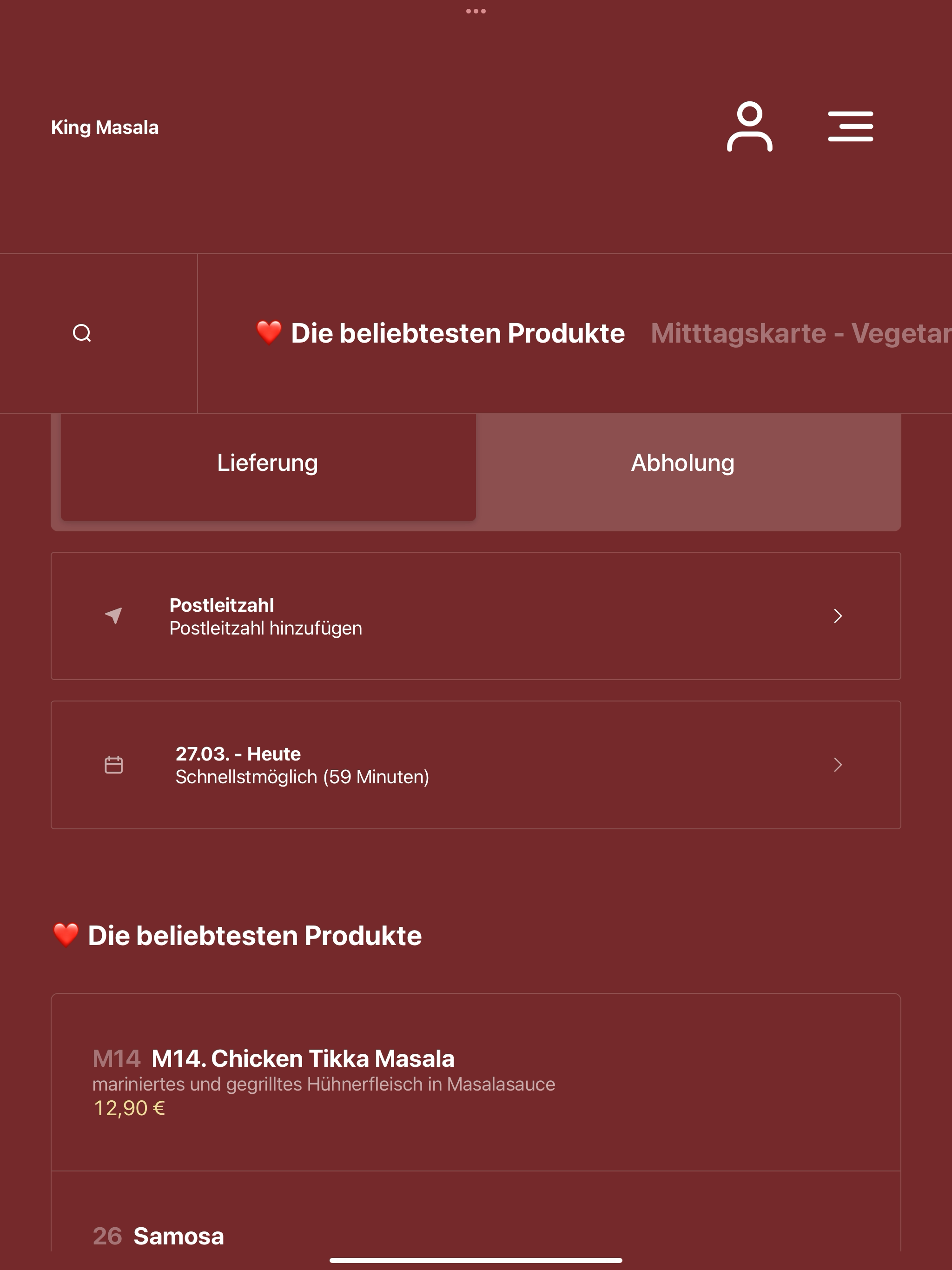 King Masala Augsburg