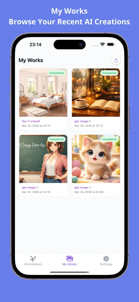 AI Photo Generator & Editor - Photo & Video App | MWM