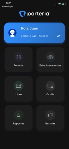 Porteria - Home iPhone screenshot