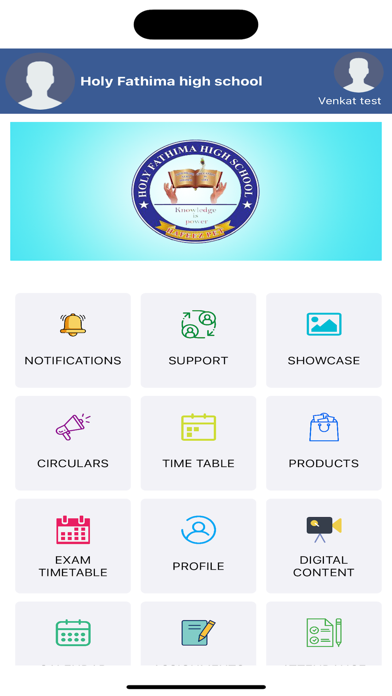 Holy Fathima High School Screenshot