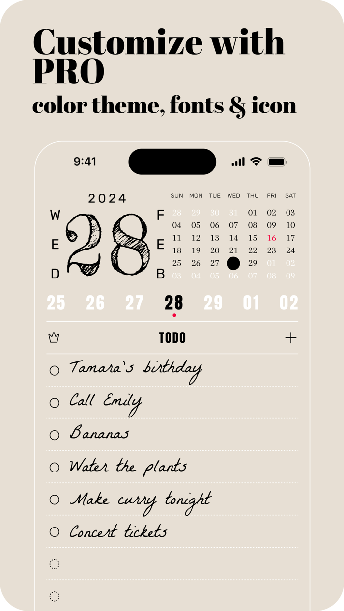 Day Planner and Agenda - TODOKO